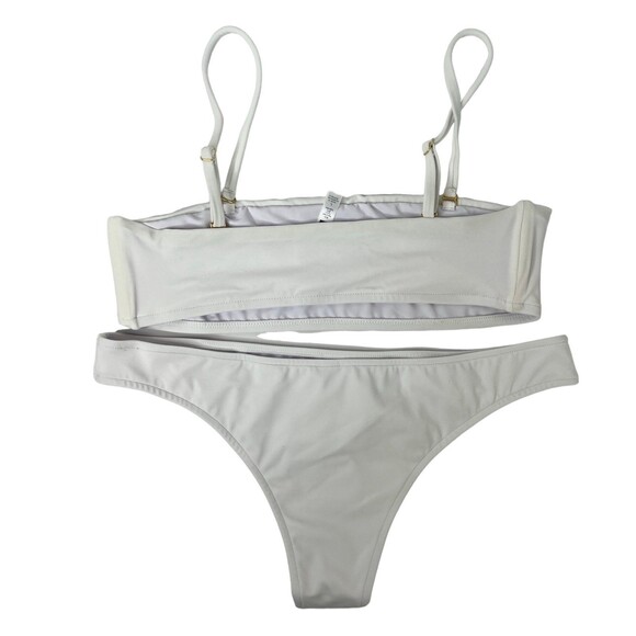 New Women Bandeau Bandage Bikini Set, 2 pc Brazilian Swimwear Beachwear #366 - Picture 2 of 9